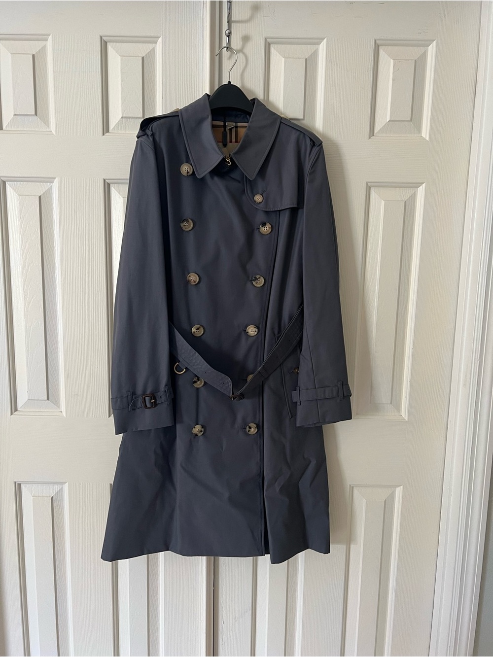 Burberry Kensington Long Heritage Trench Coat NWT US 16 Made in England